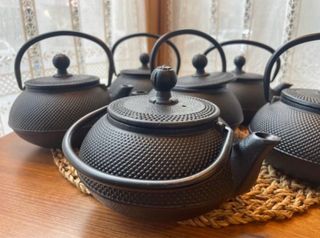 Tetera Hierro Fundido Negra 600ml