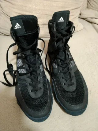 Zapatillas de boxeo Adidas negras