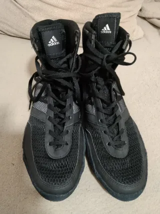 Zapatillas de boxeo Adidas negras