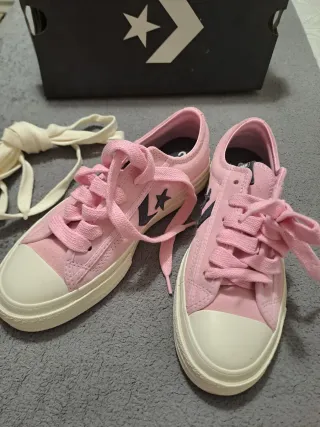 Converse Rosa Talla 36 Nuevas