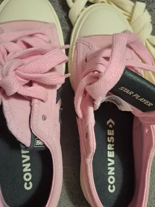 Converse Rosa Talla 36 Nuevas