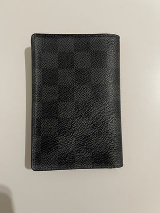 Tarjetero/Funda Pasaporte Louis Vuitton Damier Gra