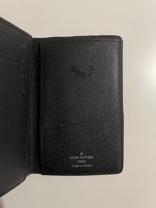 Tarjetero/Funda Pasaporte Louis Vuitton Damier Gra