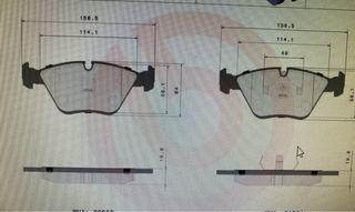 Pastillas de freno BMW