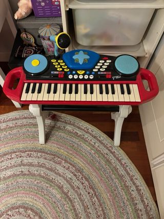 Tastiere musicali per bambini con microfono