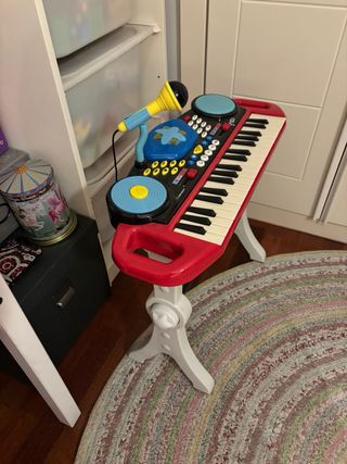 Tastiere musicali per bambini con microfono