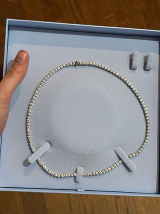 Collar Swarovski Matrix Plata