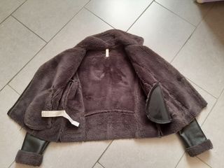 Montone ecopelle Mango marrone L