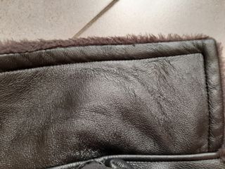 Montone ecopelle Mango marrone L