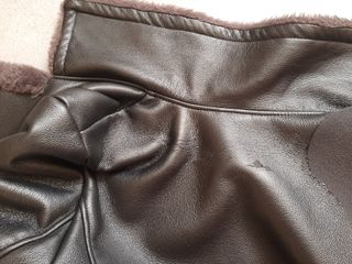 Montone ecopelle Mango marrone L