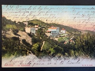 Lote 3 Postales Antiguas Montserrat Barcelona