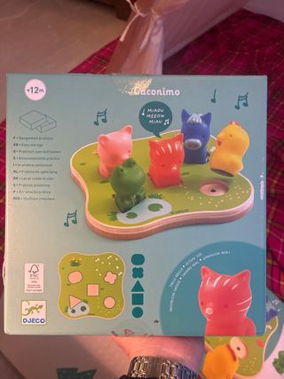 Puzzle Caconimo Sonoro Djeco