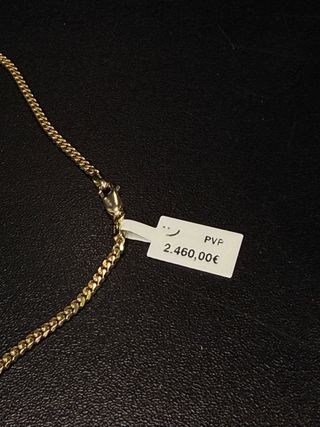 Cadena Cubana Oro 18k