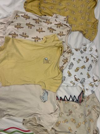 Pack 6 Bodys Bebé 24 Meses winie de poo