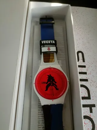 Swatch Dragon Ball Z Vegeta