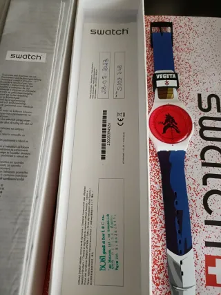 Swatch Dragon Ball Z Vegeta
