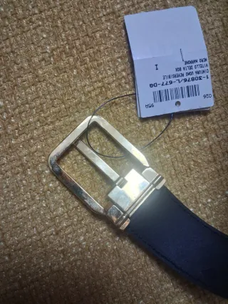 Cintura Fendi Vera Pelle Uomo