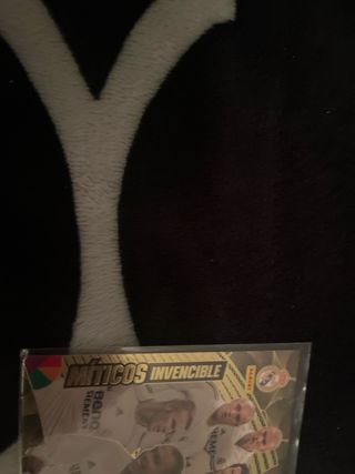 Carta Panini Real Madrid Míticos Galácticos