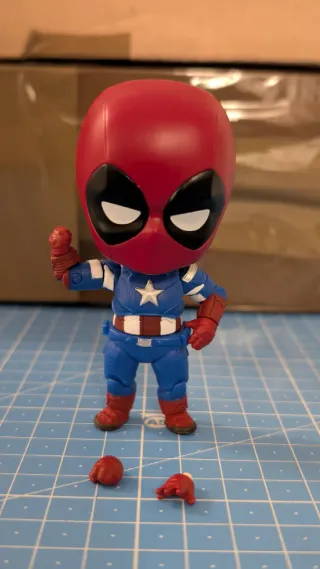 Cuerpo Capitán América Nendoroid