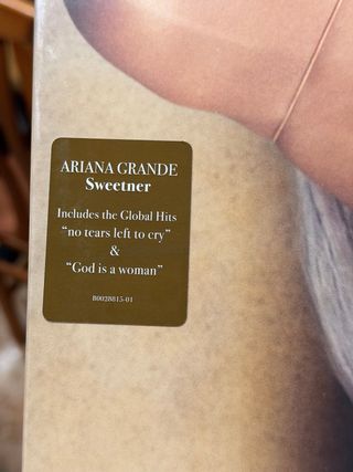 Ariana Grande Sweetener Peach Vinilo Sellado