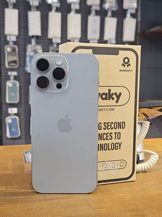 IPHONE 16 PRO 128GB TITANIUM NATURAL 100% BATERIA