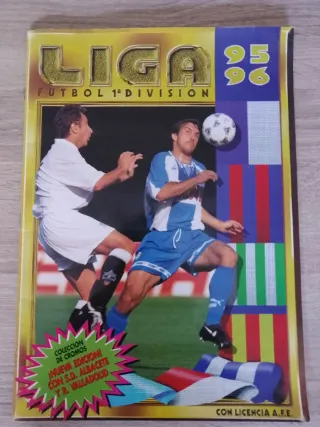 Álbum cromos Liga Fútbol 95-96