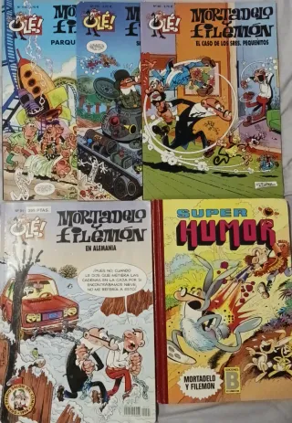 Tebeos de Mortadelo y Filemón