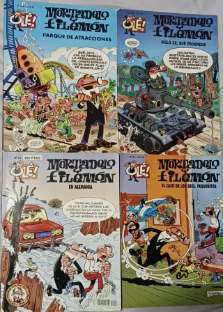 Tebeos de Mortadelo y Filemón