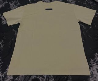 Camiseta Essentials Fear Of God Verde Talla M