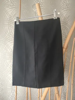 Falda Zara Negra Talla XS