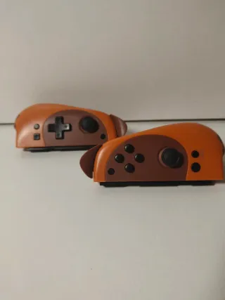 Joy-Con Nintendo Switch Edición Animal Naranja