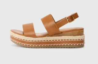 Sandalias Plataforma Anna Field Marrón