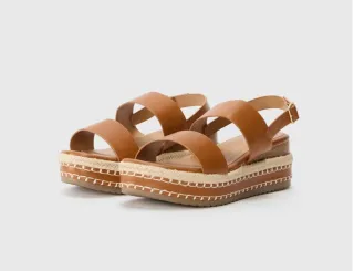 Sandalias Plataforma Anna Field Marrón