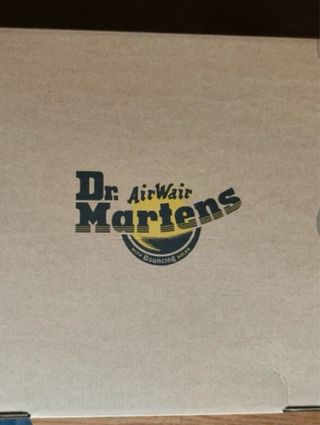 Botas Dr. Martens azules charol