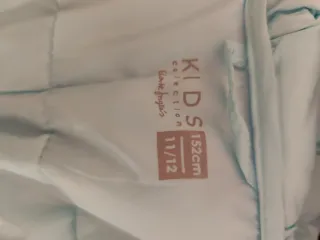 Cazadora deportiva niña azul