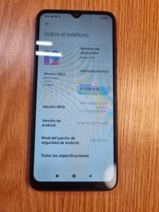 Xiaomi Redmi 9at Negro