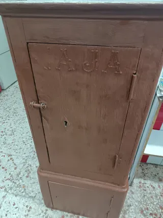 Caja Fuerte Antigua Madera del 1880