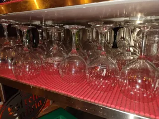Copas de cristal para cubatas/combinados