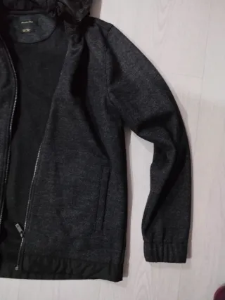 Chaqueta Massimo Dutti Negra Hombre