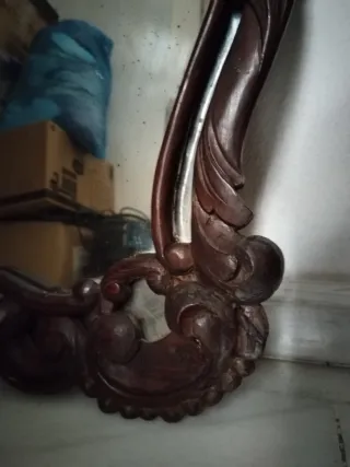 Espejo Barroco Madera Tallada