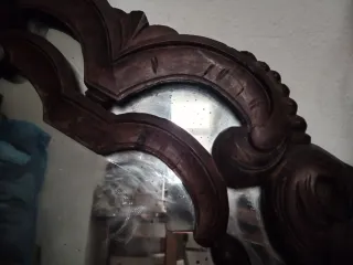 Espejo Barroco Madera Tallada