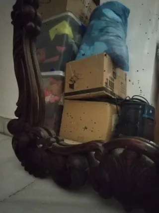 Espejo Barroco Madera Tallada