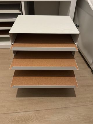 4 Organizadores Ikea KVSSLE blancos