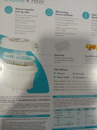 Jarra Filtrante Agua Aqua Optima 2.5L