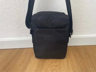 Borsetta tracolla Montblanc nera