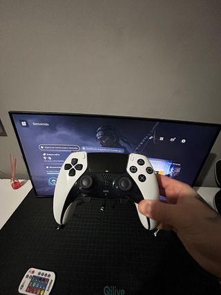 Ps5 Slim 1TB + Mando Pro Edge y monitor 244 Hz