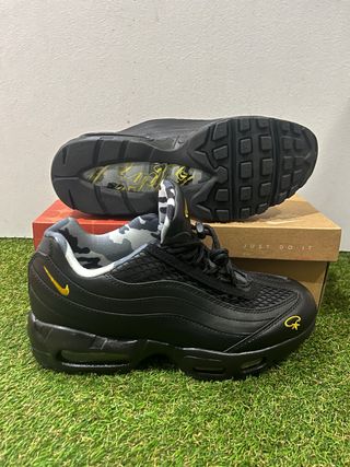 Nike Corteiz Air Max 95 Negro Dorado