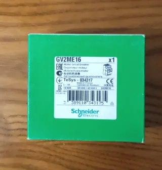 DISYUNTOR MOTOR SCHNEIDER GV2ME16