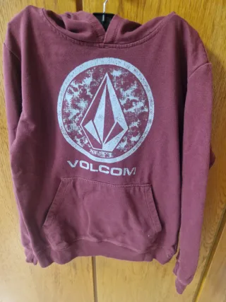 Sudadera Volcom niño granate