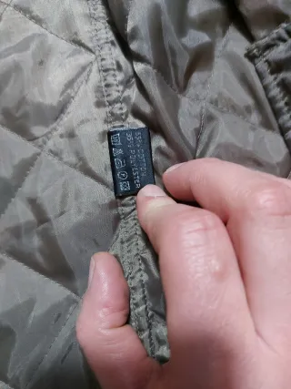 Giubbotto leggero Wudi  trapuntato verde oliva